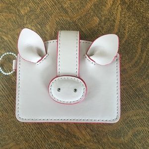 Kate Spade Pig Card Holder